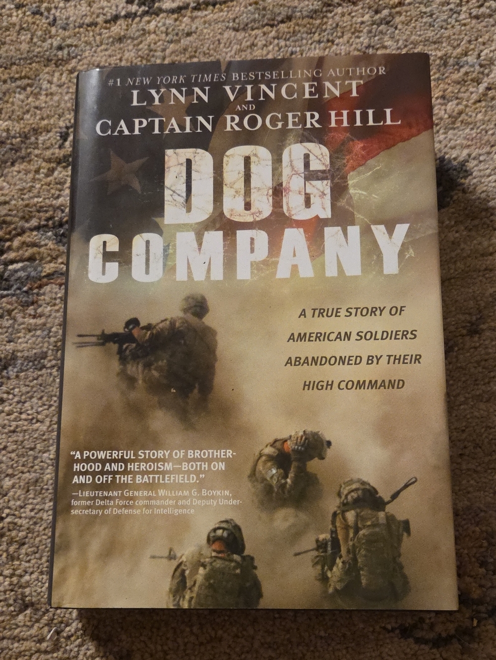 Lynn Vincent & Captain Roger Hill Dog Company - Tan Cover